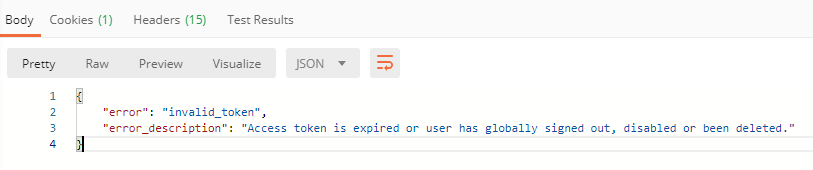 AWS Cognito invalid token response in implicit flow